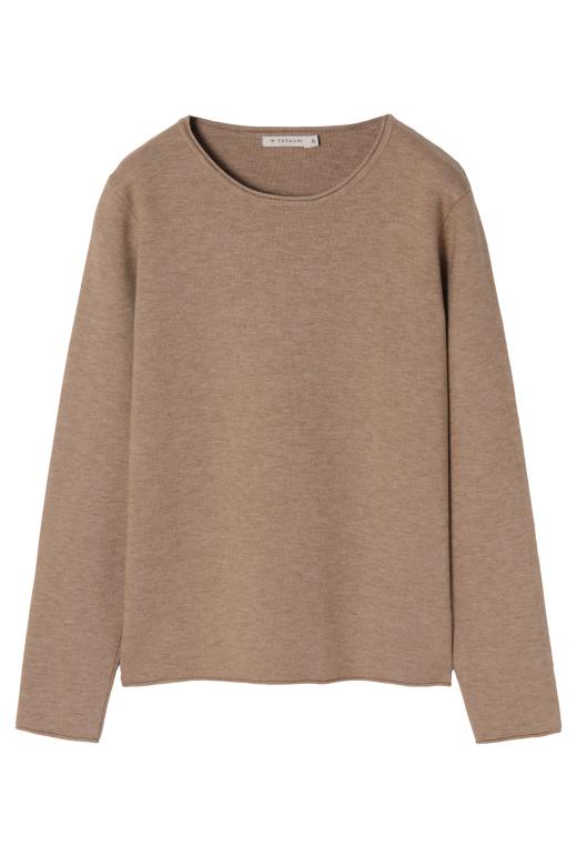 LADIES’ CLASSIC SWEATER WITH ROUND NECKLINE WIKO