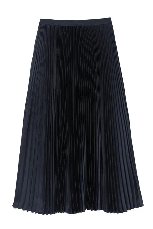 LADIES’ SATIN PLEATED SKIRT BRIMI