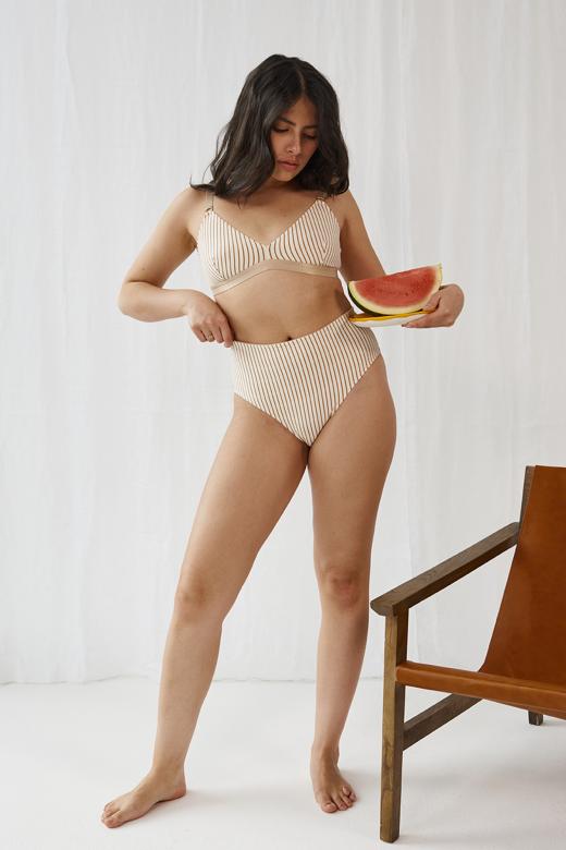BRALET Z BAWEŁNY GOTS COCONUT