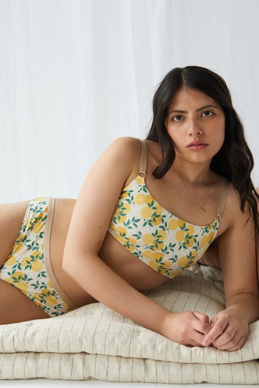 MAJTKI BIKINI BAWEŁNA GOTS LIMONE