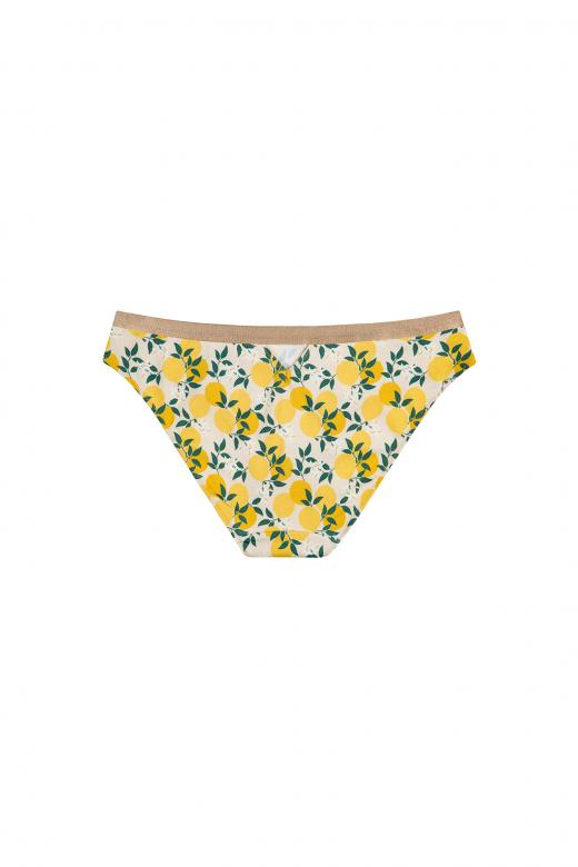 MAJTKI BIKINI BAWEŁNA GOTS LIMONE