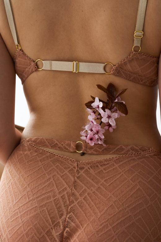 MAJTKI MIDI KORONKOWE BEIGE