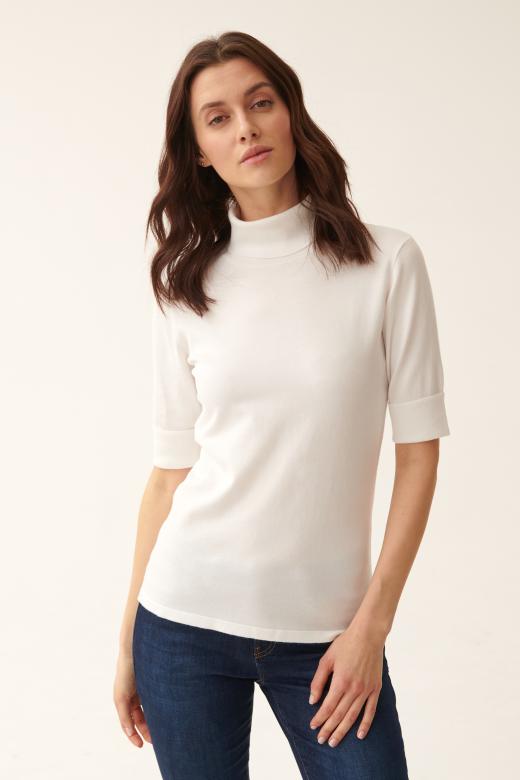 LADIES' SHORT-SLEEVED TURTLENECK  LU