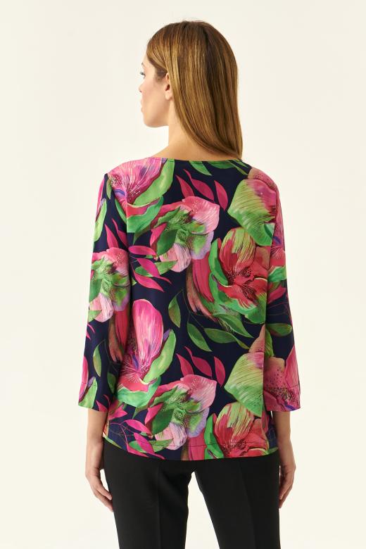 PRINTED LADIES' BLOUSE AFELIAMI