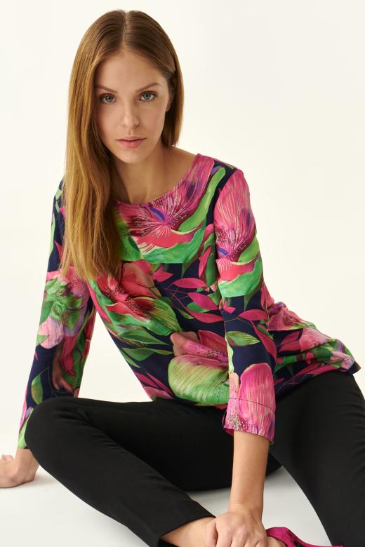 PRINTED LADIES' BLOUSE AFELIAMI