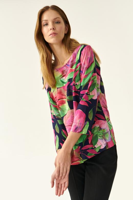 PRINTED LADIES' BLOUSE AFELIAMI