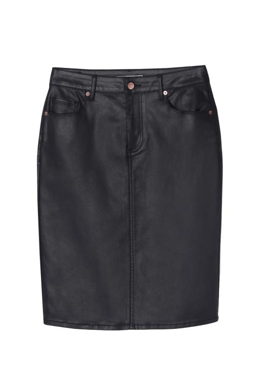 COATED PENCIL SKIRT NIKA