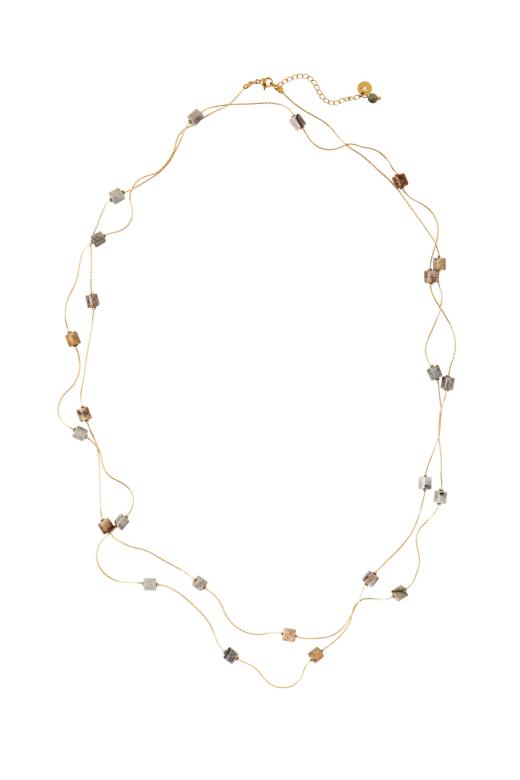 LADIES' AGATE NECKLACE DOTI