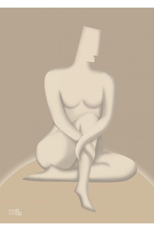 PLAKAT STATUES No2 50X70 CM