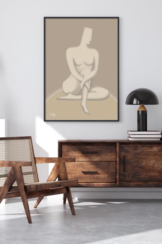 PLAKAT STATUES No2 50X70 CM