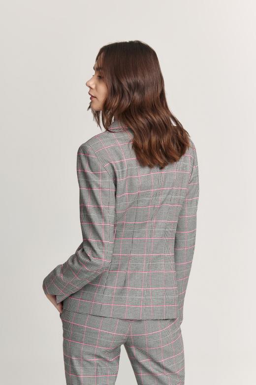 LADIES' CHECKERED JACKET KOJOTI