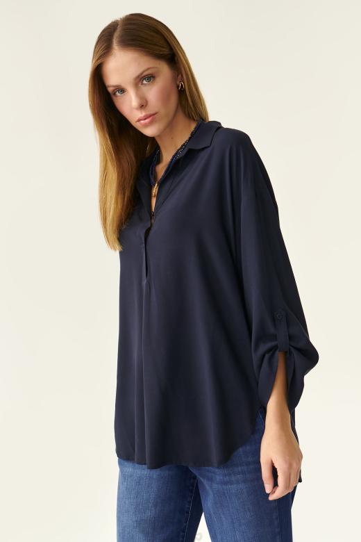 LADIES' BLOUSE WITH A COLLAR BALEA 1