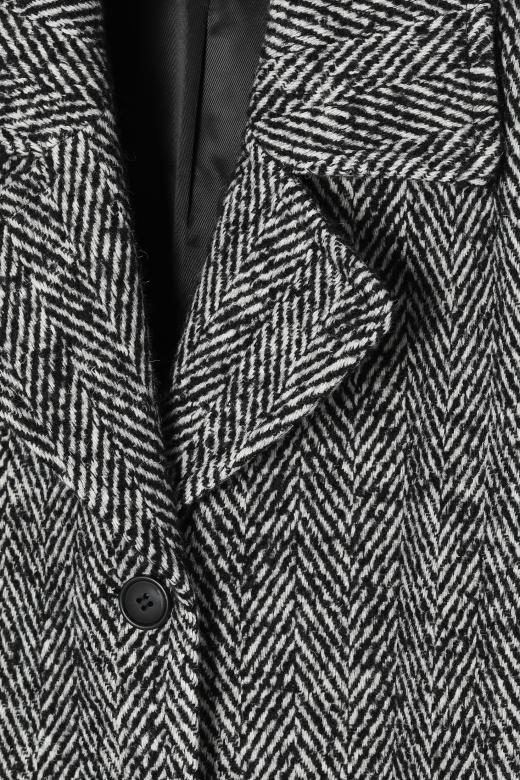 LADIES’ JACKET IN HERRINGBONE PATTERN SEWRO