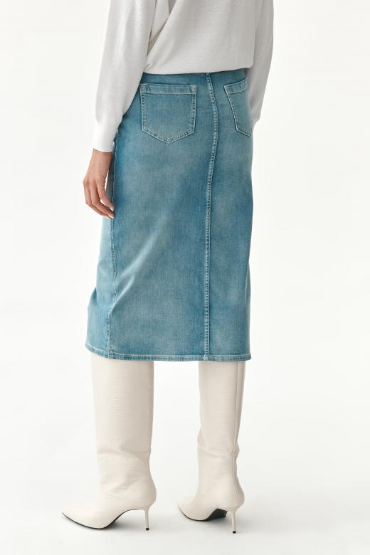 LADIES' DENIM SKIRT ZONIKA