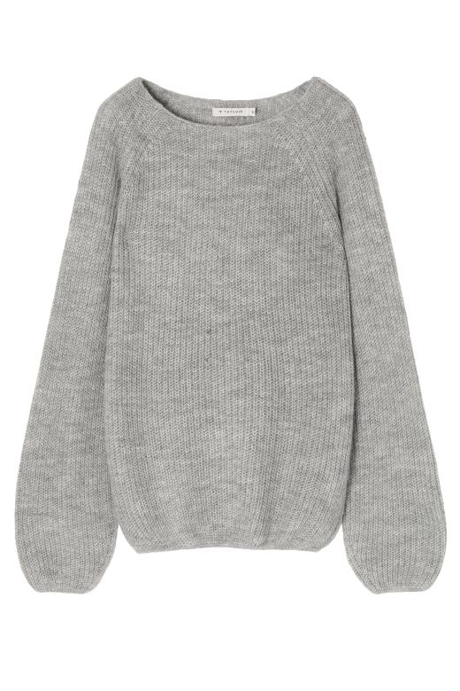 MELANGE LADIES’ SWEATER WITH BOAT NECKLINE SOSO