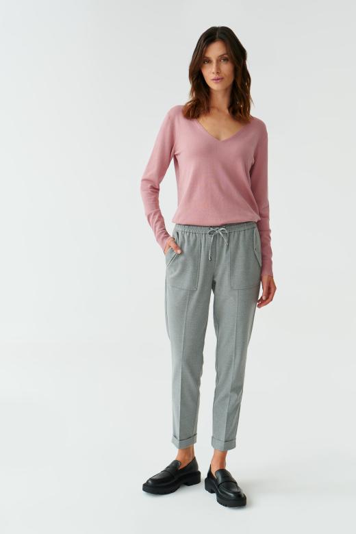 LADIES’ TROUSERS WITH TIE SANI 1