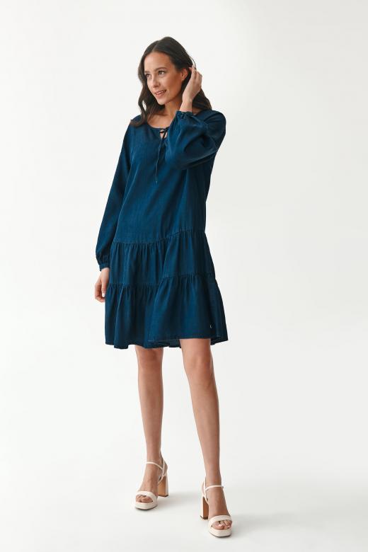 LADIES' FRILLED DRESS MONO