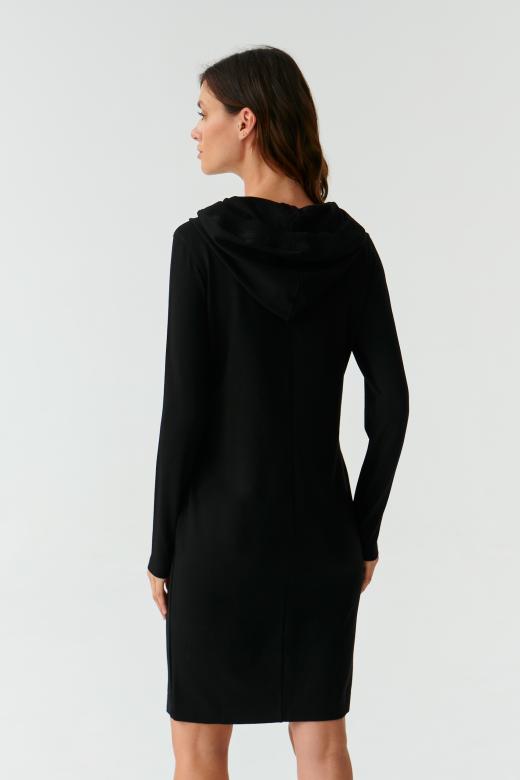 LADIES’ DRESS WITH A HOOD MIRA