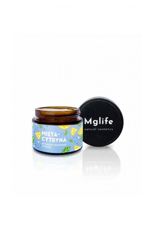 MIĘTA-CYTRYNA NATURALNY DEZODORANT W KREMIE