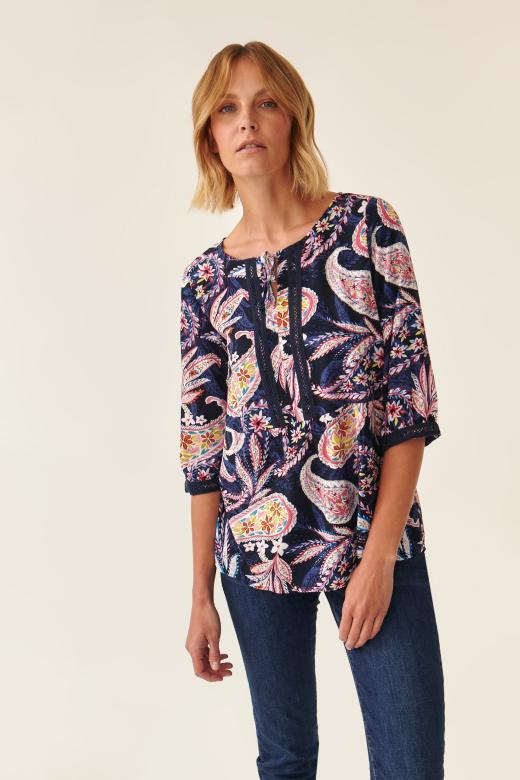 WOMEN’S PRINTED BLOUSE MIZURIA