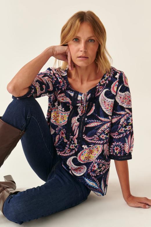 WOMEN’S PRINTED BLOUSE MIZURIA