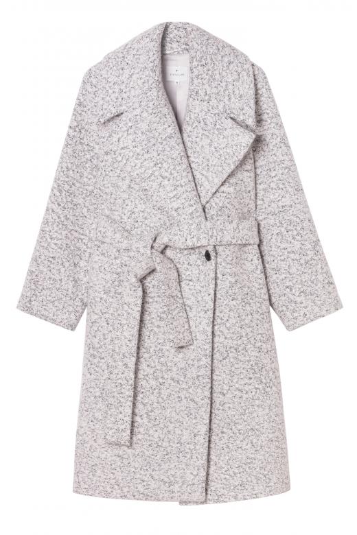 LADIES' COAT WITH A WIDE COLLAR STYLIA 1