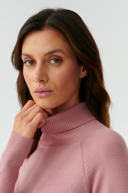 CLASSIC LADIES’ SWEATER WITH A TURTLENECK NEKOKI 1