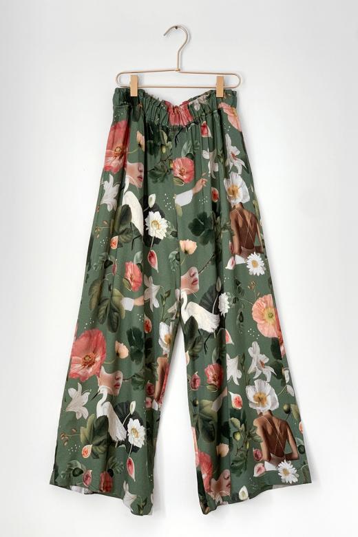 SPODNIE CULOTTES EMERALD