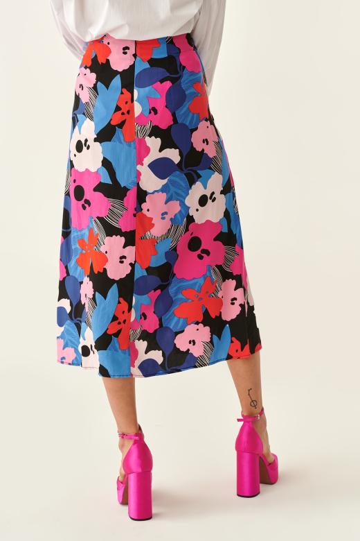 LADIES' PRINTED SKIRT FANNA