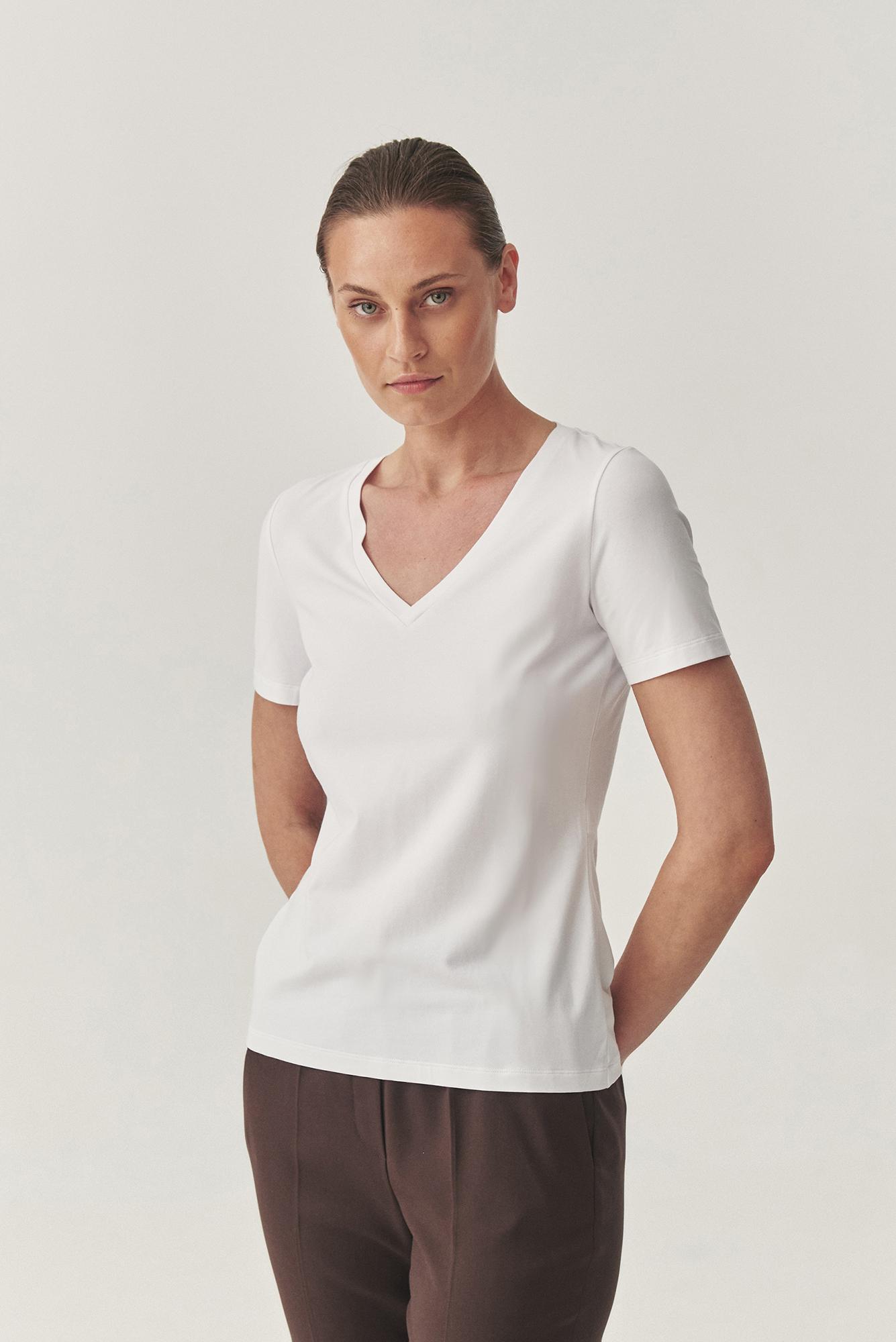 TRICOU AIRY DIN BUMBAC ȘI MODAL - LISA