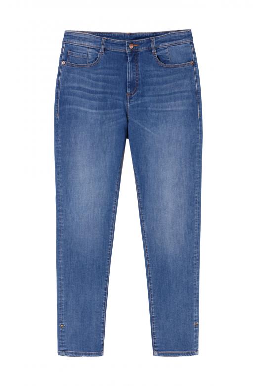 PANTALONI DE DAMĂ BOYFRIEND DENIM CREZA