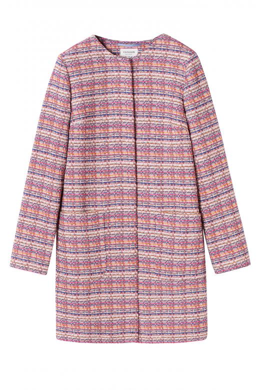 LADIES’ COLOURFUL COAT HELENA