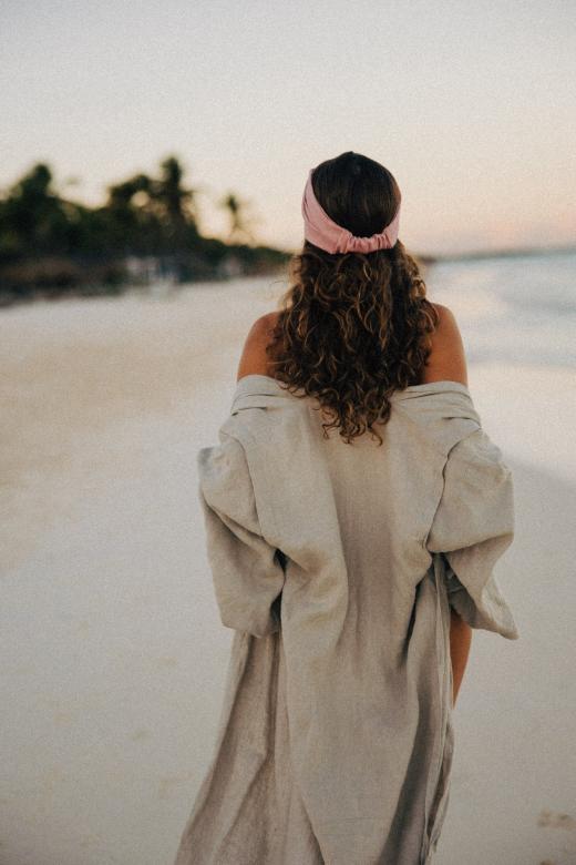YUKATA KIMONO LINEN NATURAL