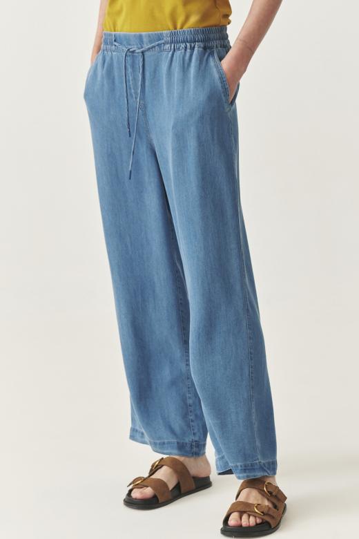 PANTALONI LARGI DIN LYOCELL - NIMI