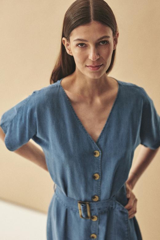 ROCHIE DIN LYOCELL STILATĂ - LORIA