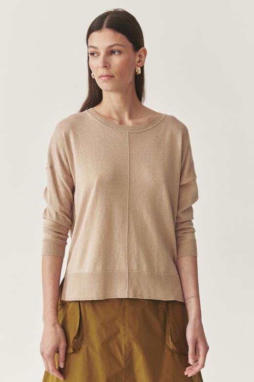 STYLOWY SWETER Z BAWEŁNĄ - NALA