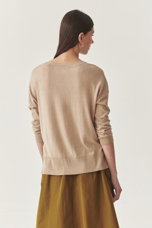 STYLOWY SWETER Z BAWEŁNĄ - NALA