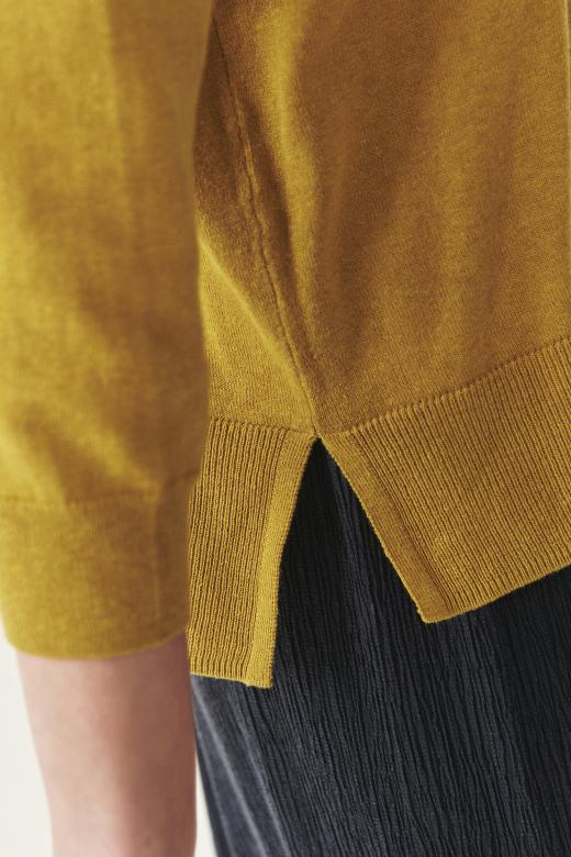 STYLOWY SWETER Z BAWEŁNĄ - NALA