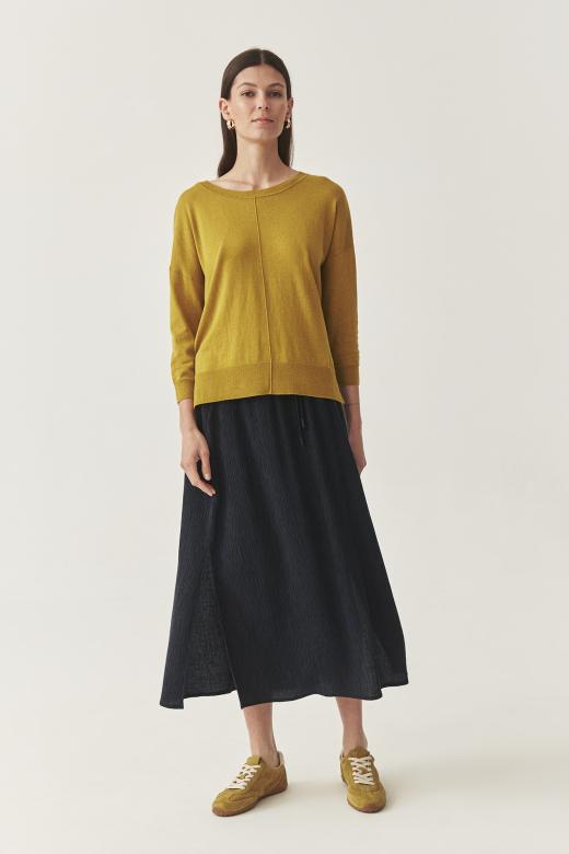 STYLOWY SWETER Z BAWEŁNĄ - NALA