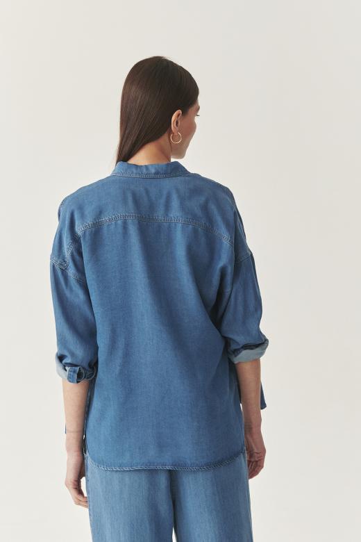 CHEMISE CASUAL DIN LYOCELL - NIMINA