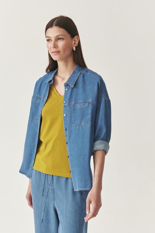 CHEMISE CASUAL DIN LYOCELL - NIMINA