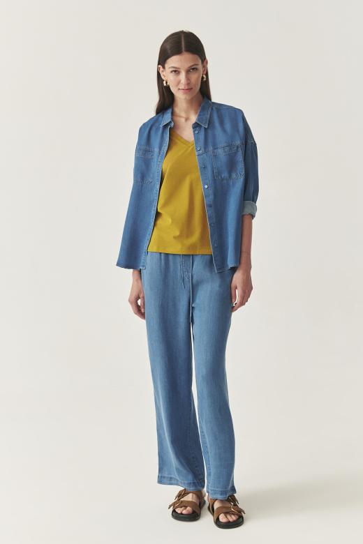 CHEMISE CASUAL DIN LYOCELL - NIMINA