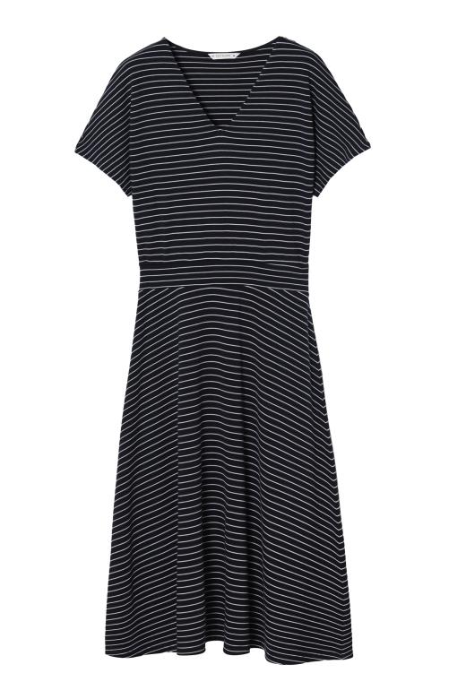 WOMEN’S SHORT SLEEVE STRIPED DRESS AVANA