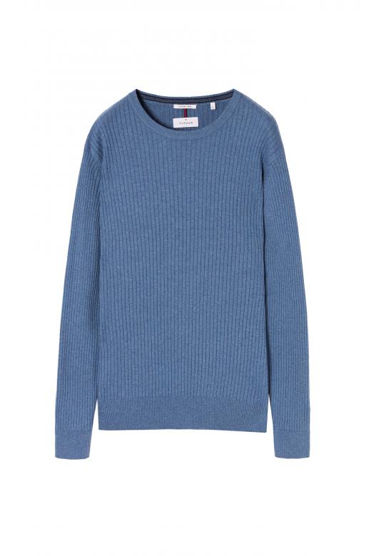 MEN'S COTTON AND WOOL SWEATER TRICK 2