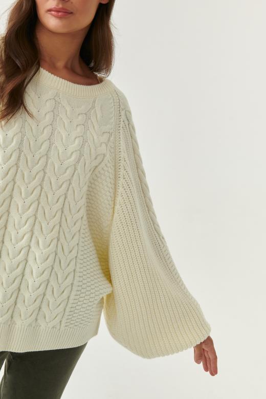 LADIES' KNITTED PULLOVER SAMOLO