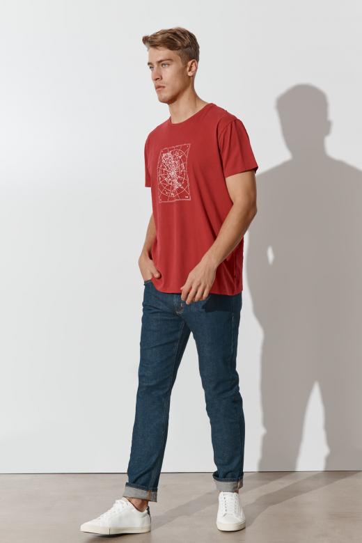 T-SHIRT MĘSKI Z BAWEŁNY ORGANICZNEJ MIKIN 4