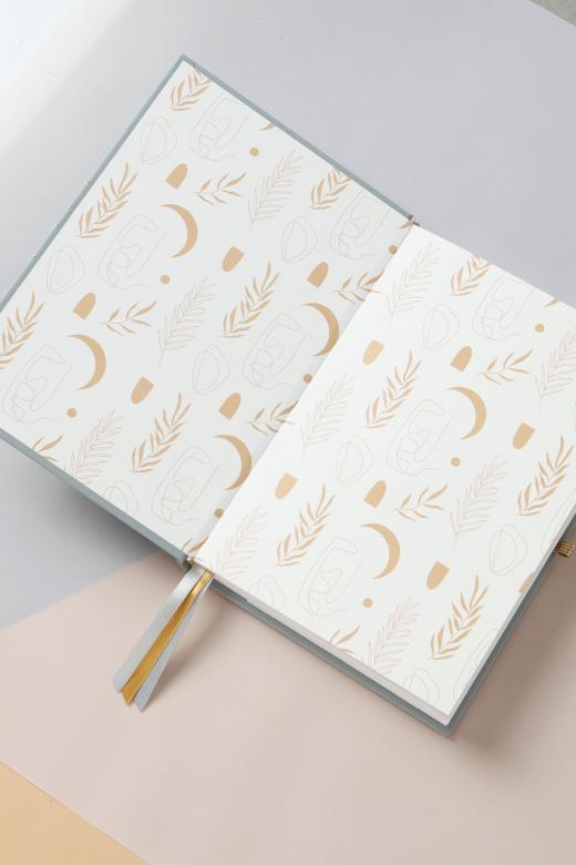 PLANNER NIEDATOWANY TERRAZZO