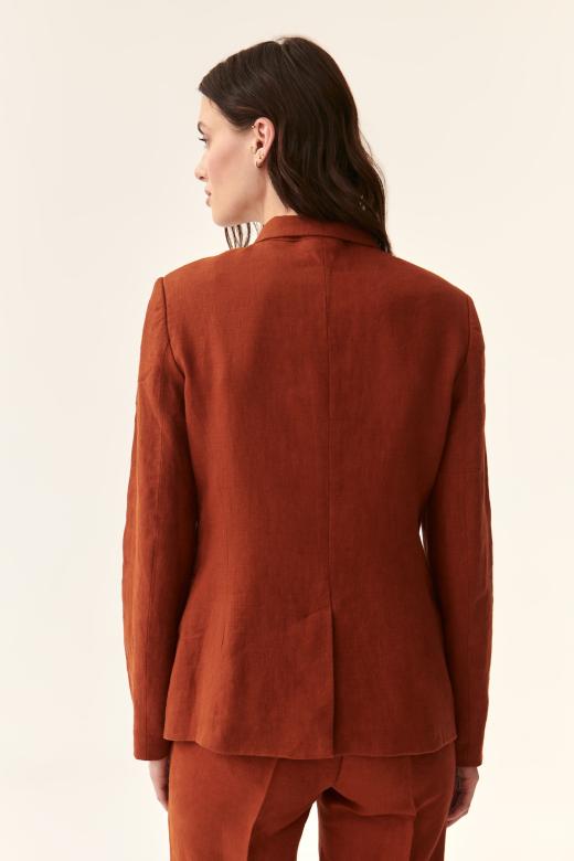 Burnt orange outlet blazer womens