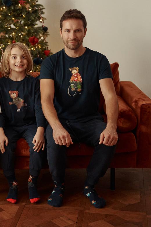 T-SHIRT DLA CHŁOPCA Z BAWEŁNY BCI MISIAREK KIDS