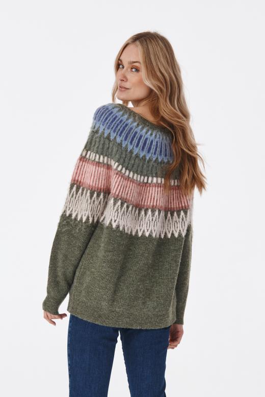 LADIES' SWEATER WITH WOOL ELZA